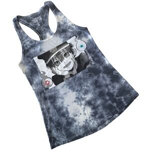 Toilet-Bound Hanako-Kun Tank Top Women's M Tie-Dye Anime‎ Graphic Racerback NWOT